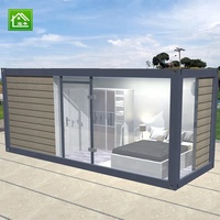 Conception libre maison conteneur préfabriquée de 3 chambres à coucher villa/station balnéaire maison préfabriquée maison à un étage