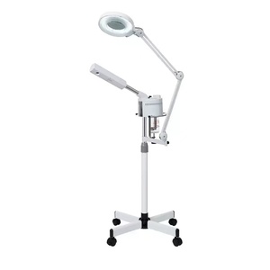 Vaporisateur de beauté 2-en-1 pour barbier, hydratant, avec loupe, pour salon de beauté et spa, vapeur faciale - Product Image 6