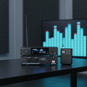 Monitoreo inalámbrico de escenario profesional, retorno de oído, entrega de arrastrar y soltar, interpretación, cantante, <span class=keywords><strong>banda</strong></span>, alojamiento de actuaciones - Product Image 5