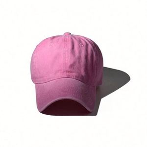 Blank Baseball <b>Cap</b> Casual Dress New 20 Solid Colour Faded Cotton Washed Dad Hat 6-panel Hat Sports <b>Caps</b> for <b>Women</b> Lady Men - Product Image 4