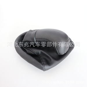 Mercedes-Benz W638 Car Gear <b>Shift</b> <b>Knob</b> Cover Black Leather DZ05 Q4 K3 For Medium Duty Vehicle - Product Image 1