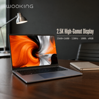 Ordinateur portable haute performance WooKing A14e modèle 2026, 14 pouces, 8745HS, nouveau SSD, clavier anglais, Windows 11, ordinateur portable pour étudiants