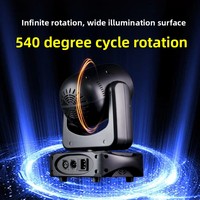 Éclairage de scène Bee Smart, lumière laser rotative, lumière de tête de frelon, lumière de scène rotative LED rouge/verte, AC95V-245V