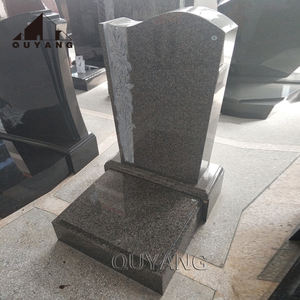 Lápida de Granito con Diseño Religioso Moderno de QUYANG, Piedra Natural para Cementerio, Monumento Funerario con <span class=keywords><strong>Biblia</strong></span> - Product Image 4