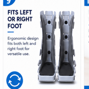 Bota Ortopédica de Alta Calidad a <span class=keywords><strong>Precio</strong></span> de Fábrica para Fractura de Tobillo, Esguince y Recuperación Postoperatoria, Transpirable y Cómoda - Product Image 5