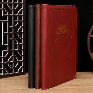 Carpetas de <span class=keywords><strong>menú</strong></span> de cuero directas de fábrica A4 PVC Hotel doble vista cubierta libro para restaurante Hotel bares cafetería <span class=keywords><strong>menú</strong></span> titular - Product Image 5