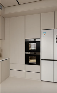 Gabinetes de Cocina Modulares Modernos Minimalistas, Armario de Madera Ecológico, Muebles de Cocina Personalizables - Product Image 4