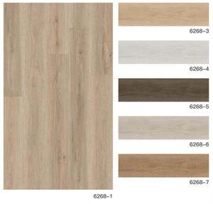 Vente Chaude en Gros : Revêtement de Sol SPC Vinyle Écologique Imperméable, 100% Sans Formaldéhyde, Type Planches Unilin en Bois PVC 5mm 6mm 7mm - Product Image 3