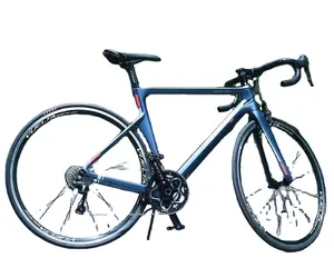 Lightcarbon Новый шоссейный велосипед с прямым креплением, тормозная рама + вилка, дешевая 700c Aero дорожная рама из углеродного волокна