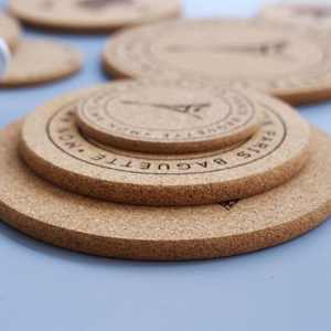 <span class=keywords><strong>Tapis</strong></span> de couverture en <span class=keywords><strong>liège</strong></span>, économique et écologique, isolation <span class=keywords><strong>thermique</strong></span>, <span class=keywords><strong>tapis</strong></span> et tampons personnalisés, impression, dessins ronds, 5 pièces - Product Image 2