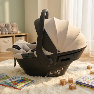 Siège auto pivotant à 360° ECE R129 <span class=keywords><strong>I</strong></span>-<span class=keywords><strong>SIZE</strong></span> 40-87cm pour bébé et enfant, avec support <span class=keywords><strong>ISOFIX</strong></span>, commande à une main, poids max. 36kg, en aluminium, 2-4 ans - Product Image 4