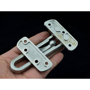 Xinjieliang Anti Theft Buckle 304 Stainless Steel Precision Cast Door <b>Latch</b> Security <b>Lock</b> For Hotel Guesthouse Door - Product Image 4