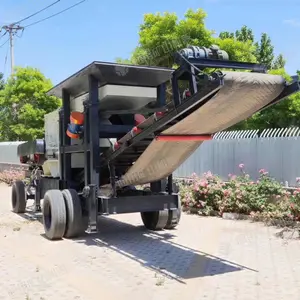 200tph kapasite madencilik ocağı granit bazalt kireçtaşı çakıl çene kırma makinesi/birincil beton kaya mobil taş kırıcı