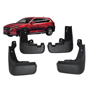 Pour Mazda CX-8 CX-7 8, déflecteurs avant en plastique 2 pièces 2018-2021 pour voitures à transmission automatique, et garde-boue pour Mazda CX-8 CX-7 8 P - Product Image 5