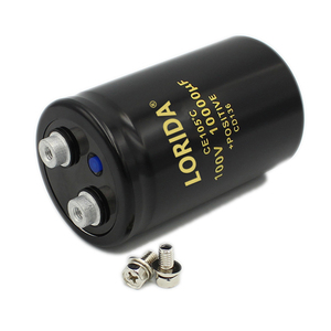 Lorida Chất lượng cao vít tụ 100000UF 12000UF 33000UF 10000uf 15000UF 22000UF 100V tụ điện điện phân - Product Image 5