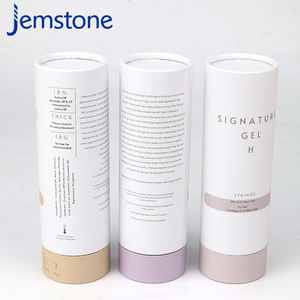 Emballage en tube de papier de taille personnalisée avec impression couleur complète pour shampooing, soin de la peau, sérum, biodégradable, en gros - Product Image 3