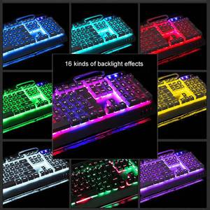 <span class=keywords><strong>K670</strong></span> RGB คีย์บอร์ดเมาส์คอมโบลูกบิดแบบชาร์จไฟได้2.4กรัมส่งคีย์บอร์ดไร้สายและชุดเมาส์ - Product Image 4