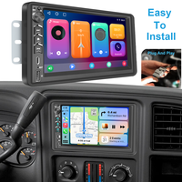 Autoradio sans fil Apple CarPlay Android Auto Android 15.0 pour Chevy GMC Buick Hummer Pontiac Cadillac 4G+64G GPS WiFi Bluetooth