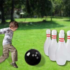 Ensemble <span class=keywords><strong>de</strong></span> <span class=keywords><strong>bowling</strong></span> comprenant une grande boule et 6 quilles gonflables, <span class=keywords><strong>bowling</strong></span> géant amusant pour enfants et adultes, carnaval et fête - Product Image 3