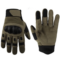 Guantes transpirables tácticos para motociclismo y montañismo al aire libre para hombre, con protección completa para los dedos, ideales para fans de artes marciales.