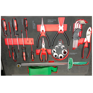 Classico 5 cassetti officina autoriparazione Trolley 158 pz Set di utensili per uso domestico - Product Image 4