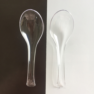 Cucchiaio da minestra di plastica più venduto cucchiai di plastica pesanti cucchiaio di riso grande - Product Image 4