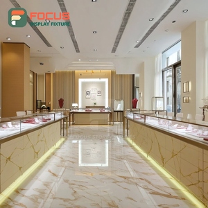 Sistema de Exhibición de Joyería Minimalista, Vitrina Metálica para Joyería, Mueble para Tienda de Joyería - Product Image 4