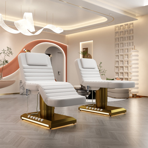 Luxury Beauty <b>Bed</b> Electric for Facial 3 Motors Eyelash <b>Bed</b> Beauty Salon Lashes <b>Bed</b> Extension Massage Table Treatment for Salon - Product Image 4