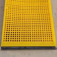Maille de tamis vibrant en polyester, caoutchouc et polyuréthane, résistante à la corrosion et à l'usure, pour minerai