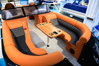 Bateau ponton Kinocean, fournisseur vérifié, série sport S-22A, bateau de luxe à grande vitesse avec moteur hors-bord pour 12 passagers, Australie, États-Unis
