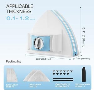 Magnetic <strong>Window</strong> Glass <strong>Cleaner</strong> 5-25mm <strong>Double</strong> <strong>Sided</strong> Adjustable for High Rise Buildings Eco-Friendly Hand Style - Product Image 2
