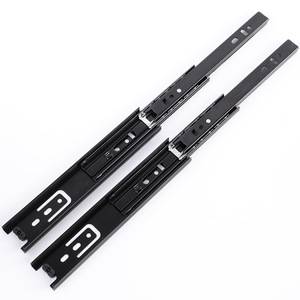 Herrajes para Muebles, Corredera para Cajón de 45 mm, Extensión Completa, Cierre Suave de 3 Pliegues, Doble Protección Antioxidante - Product Image 2