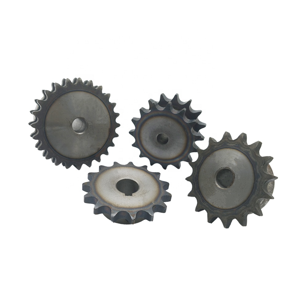 04C #25 22-Tooth Metal Pilot Roller Chain Sprocket – Bore 10-17mm With Keyway