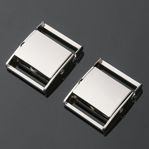 Hebilla de marco cuadrado de 25 mm de aleación plateada, accesorio de ferretería para bolsos, mochilas, cinturones y ropa, hebilla de seguridad - Product Image 3