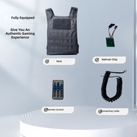 Équipement tactique de style CS pour l'extérieur, pour un ensemble de simulation intelligent sans fil avec une expérience de terrain de bataille immersive