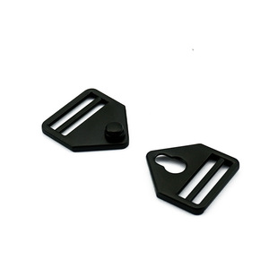 Adjustable Zinc Alloy Buckle 25mm Black For Belts Bags Backpacks Pet Collars Quick Release <b>Webbing</b> Closure Parts - Product Image 2