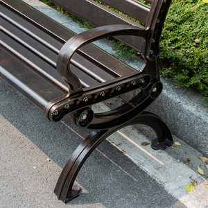 Juecheng <span class=keywords><strong>Banc</strong></span> long en <span class=keywords><strong>aluminium</strong></span> <span class=keywords><strong>de</strong></span> style moderne <span class=keywords><strong>Banc</strong></span> <span class=keywords><strong>de</strong></span> patio sans bras en métal pour l'extérieur pour le <span class=keywords><strong>jardin</strong></span> public Park Mall Hospital - Product Image 3