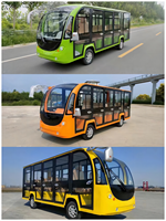Bus touristique électrique 11 places, mini-bus sans batterie ni climatisation, avec porte, 4 kW, fabriqué en Chine