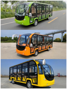 Điện tham quan xe buýt 11 Ghế Mini xe buýt mà không cần Pin & điều hòa không khí xe với cửa 4Kw Sản xuất tại Trung Quốc - Product Image 5