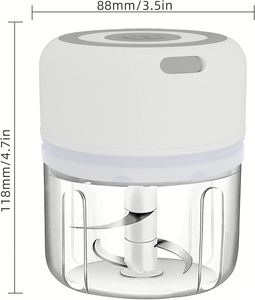 <b>Mini</b> Portable Electric Home Meat <b>Grinder</b> USB Charging 5W 5V Plastic Household Car Outdoor Use - Product Image 2