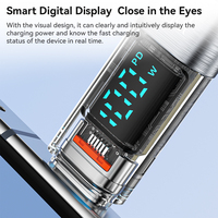 Toocki alta calidad tipo C a tipo C Pd carga Usb Cable pantalla Digital Cable Pd Cable 100W Pd diseño transparente