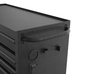 Zware uitvoering gereedschapskast met 10 laden, 52 x 18 inch, zwart - Product Image 4