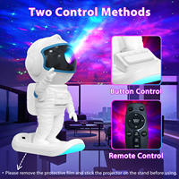 3D moderne astronaute galaxie LED veilleuse couleur changeante ciel étoilé télécommande ABS protection des yeux pour bébé chambre chambre