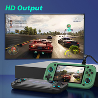 Console de jeu portable F R43S 64 Go - Écran 4,3 pouces, lecteur de jeux portable open source, prend en charge les jeux rétro PSP/PS1 pour enfants et adultes