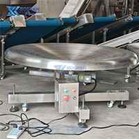 BSK-LP # 150 Industrielle Elektrische Kunststoff-Automatik-Drehtisch-Verpackungsmaschine für Flaschen und Beutel 1,2m/1,5m Hohe Produktivität