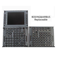 QCDU V2 Boeing B737 & Airbus A320 CDU FMC MCDU Quake Monitor Panel Jeu de vol simulé MCdu pour les installations du parc d'attractions