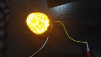 Feu de position latéral LED 12-24V pour camion et remorque, étanche IP67, vert, bleu, ambre, rouge, blanc