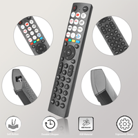 ERF2L36H pour télécommande IR Hisense de remplacement avec boutons NETFLIX PrimeVideo, pour téléviseur intelligent Hisense QLED 43E77KQ 50E77KQ