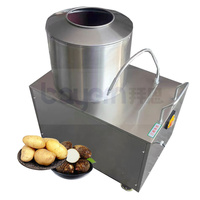 TP--350 Wortelgroente Fruit Cassave Wasmachine Dunschiller Aardappel Reinigingsschilmachine Zoete Aardappelen Dunschiller Industrieel
