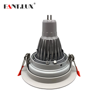 Spot LED encastré moderne en fer - Éclairage de plafond orientable